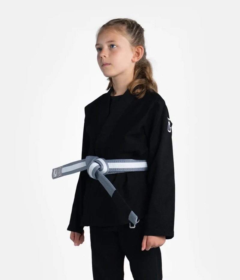 Progress Kids academy Kimono -black